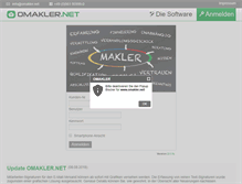 Tablet Screenshot of omakler.net